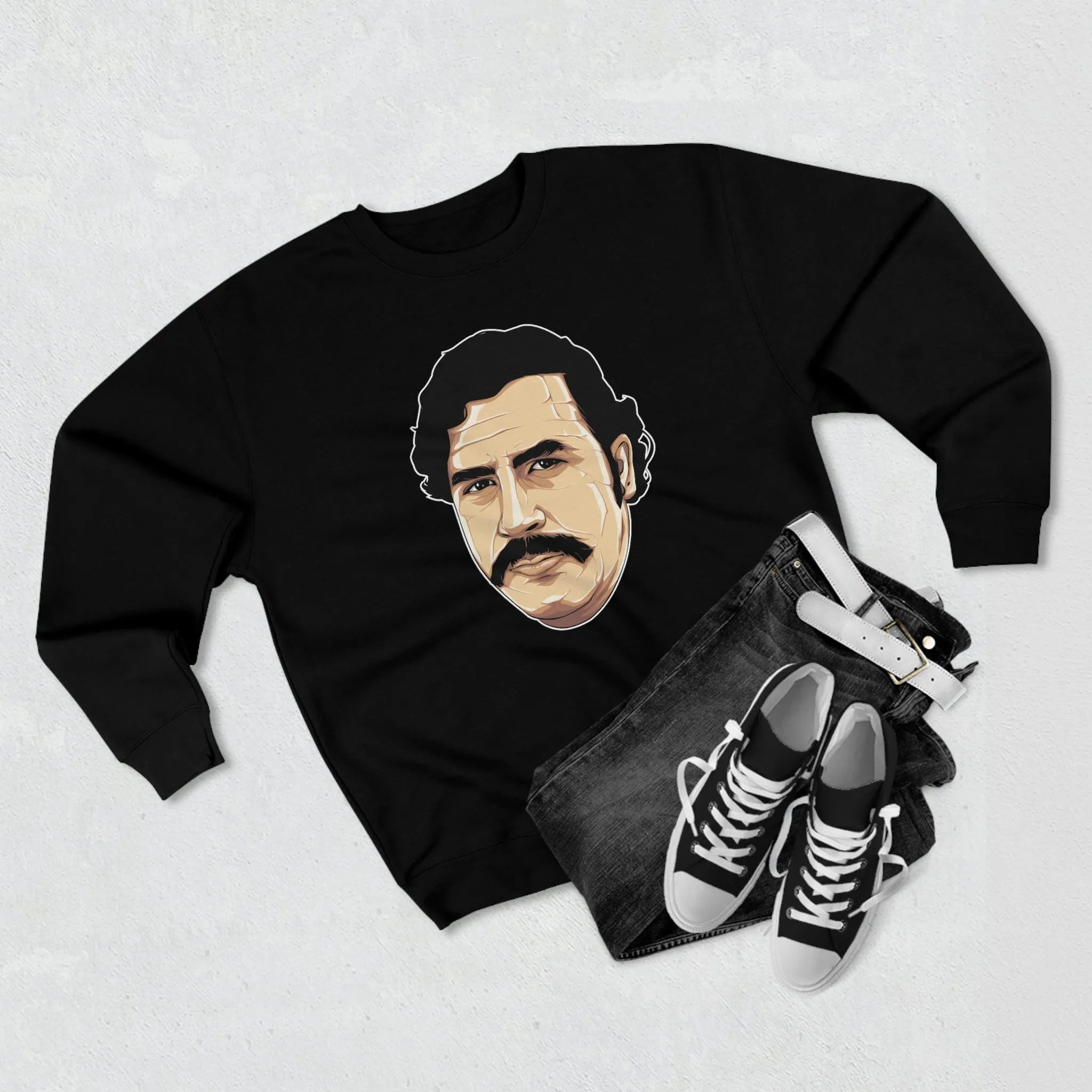 Don Pablo Escobar Drawing Art Sweatshirt