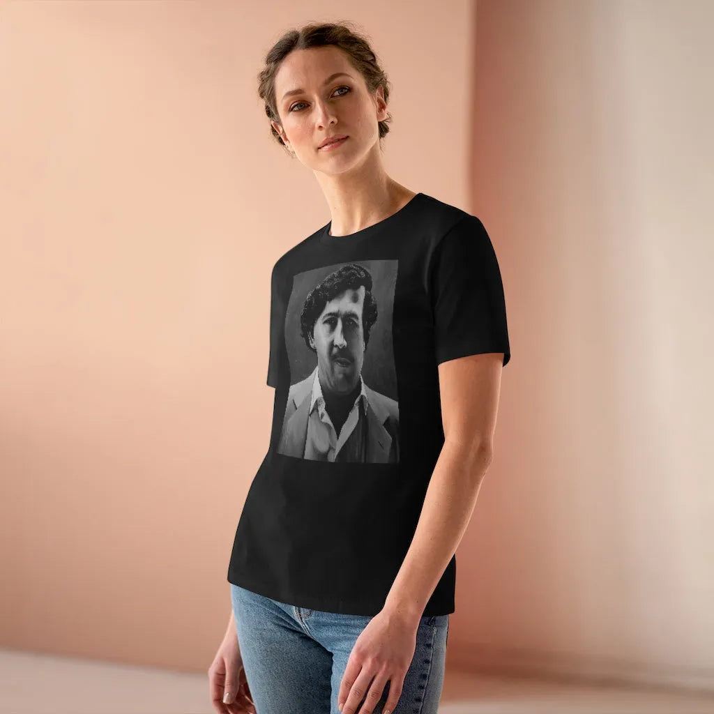 Don Pablo Escobar Painting Colombian Gentleman Women’s Premium Tee