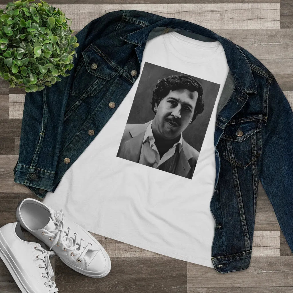 Don Pablo Escobar Painting Colombian Gentleman Women’s Premium Tee