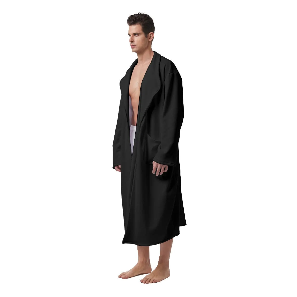 Dont Hate Me Cuz U Aint Me Heavy Fleece Robe