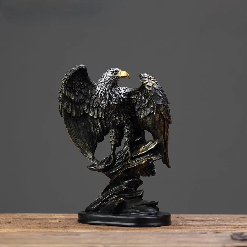 Eagle Statue Sculpture Collectible Animal Art