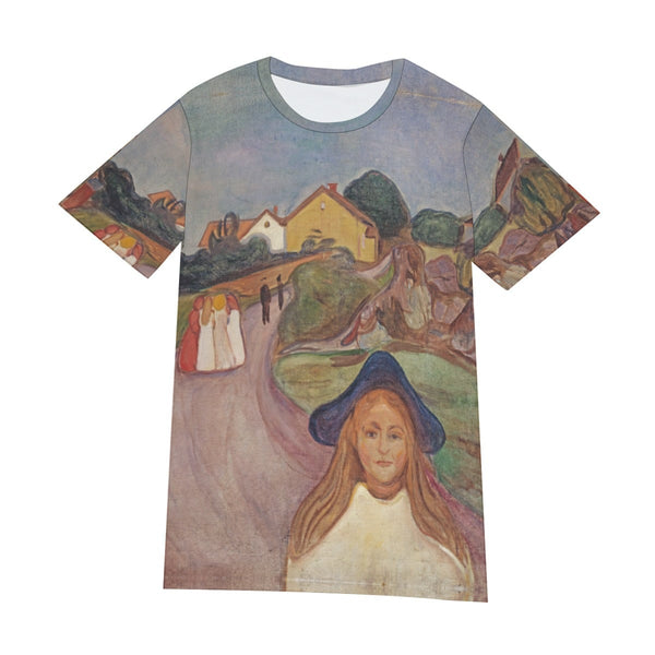 Edvard Munch’s Road in Aasgaardstrand T-Shirt