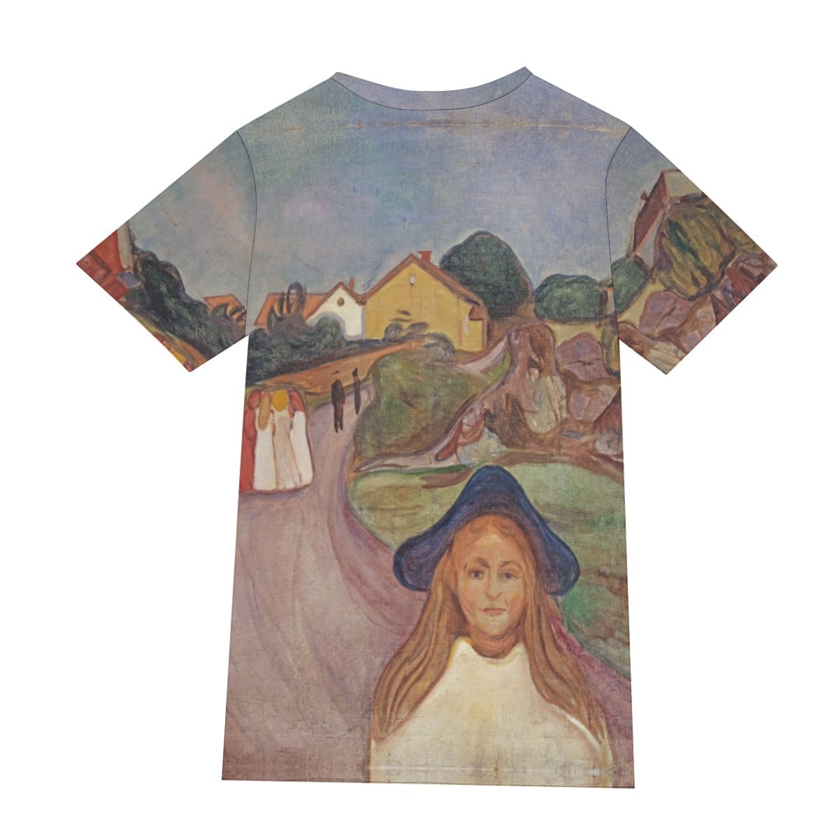 Edvard Munch’s Road in Aasgaardstrand T-Shirt