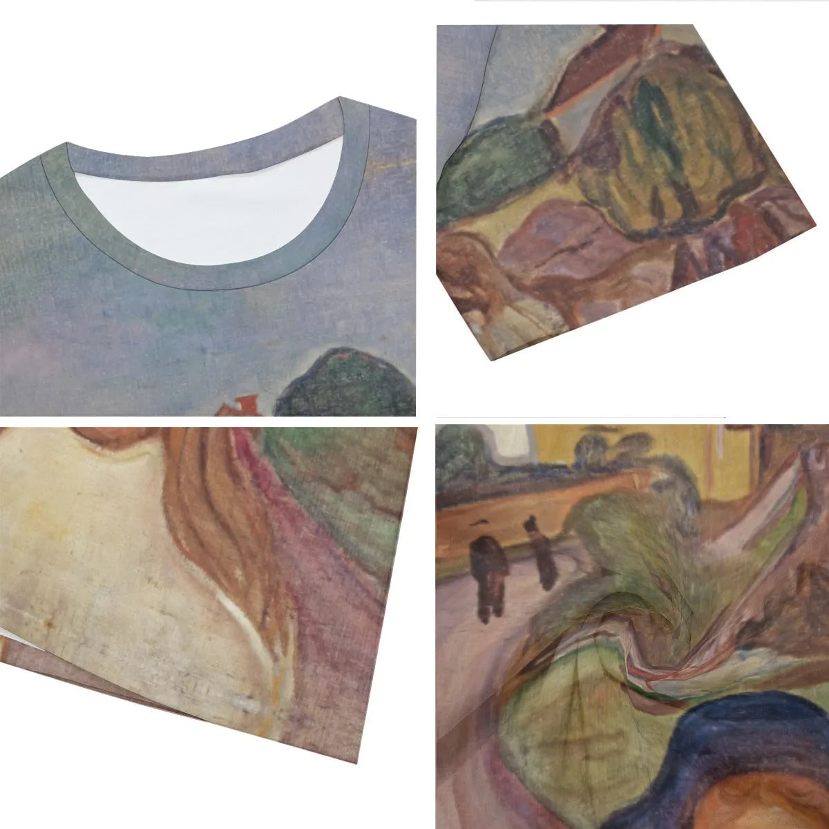 Edvard Munch’s Road in Aasgaardstrand T-Shirt