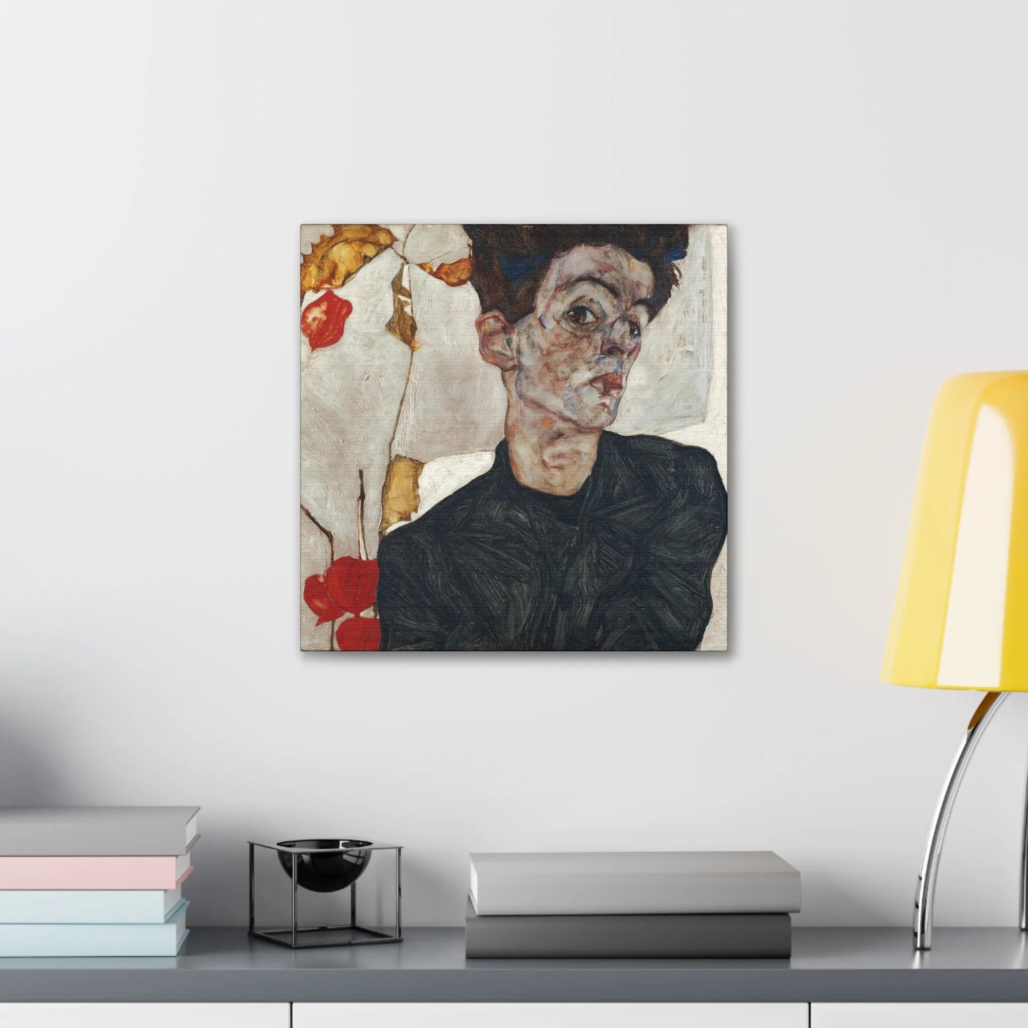 Egon Schiele’s Self-Portrait Canvas Wraps - Timeless Artistry