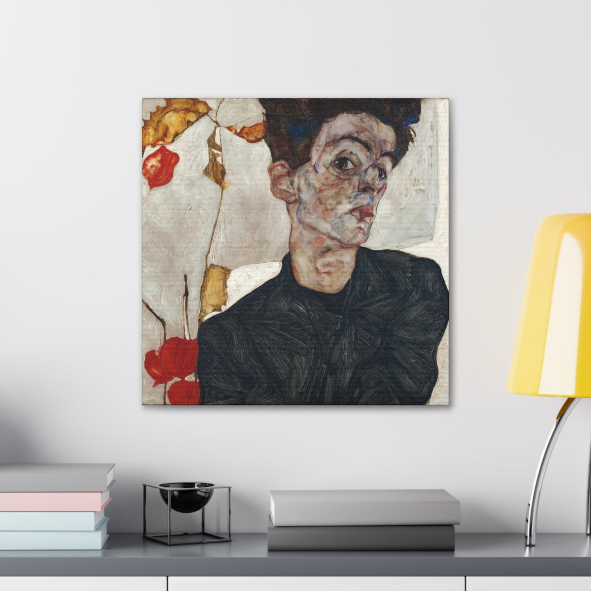 Egon Schiele’s Self-Portrait Canvas Wraps - Timeless Artistry