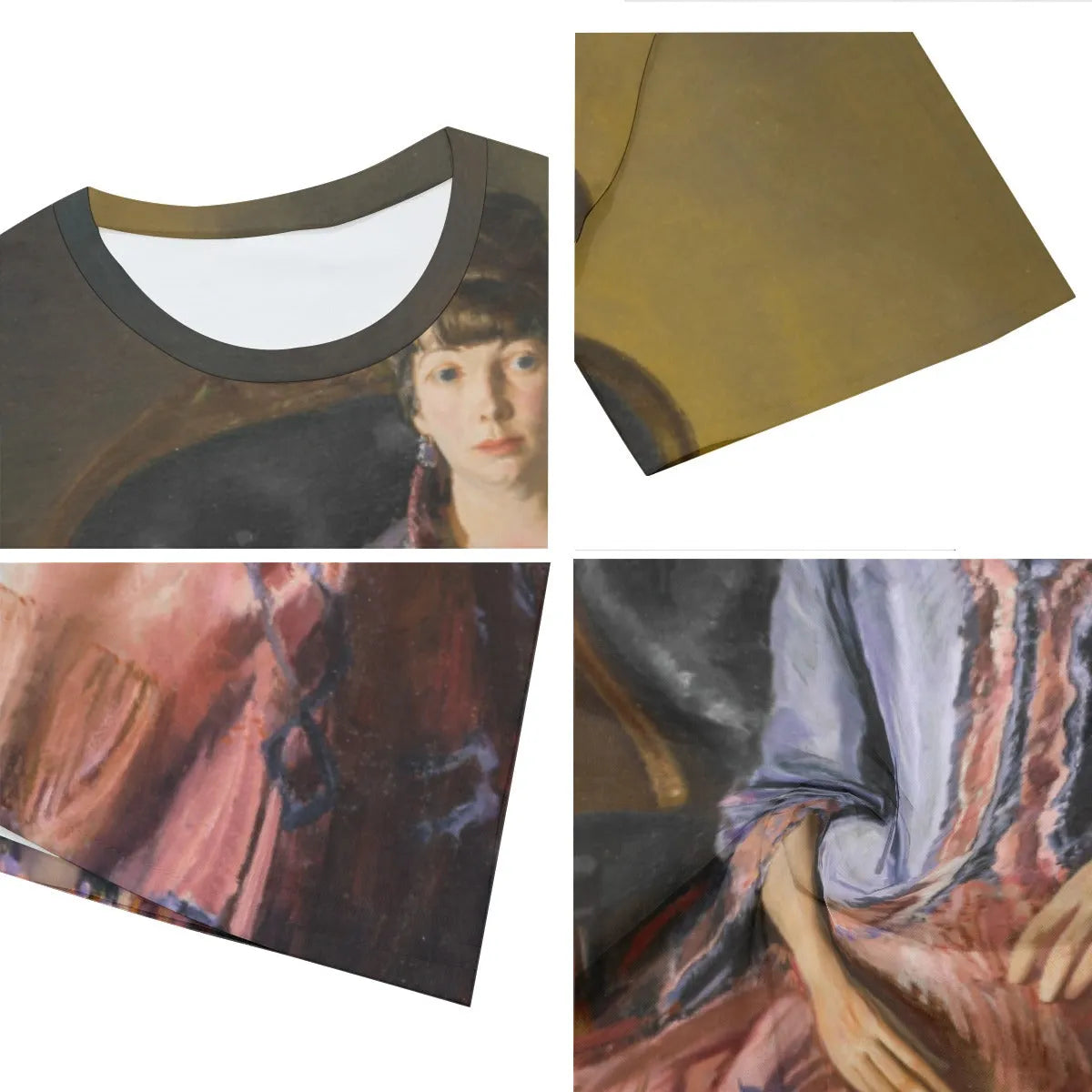 Emma in a Purple Dress by George Bellows T-Shirt