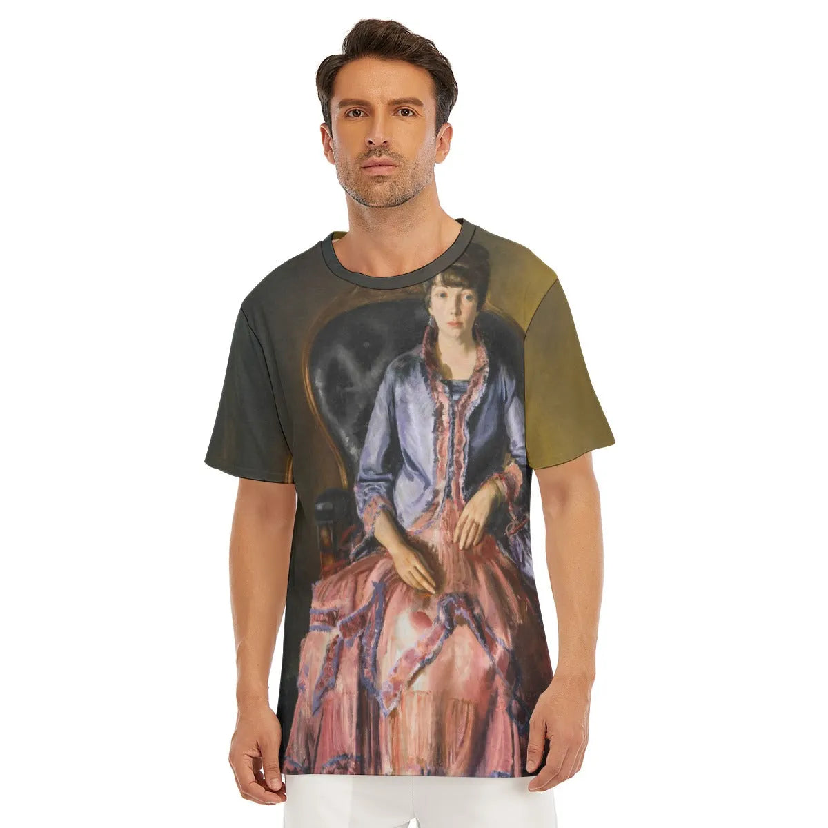 Emma in a Purple Dress by George Bellows T-Shirt