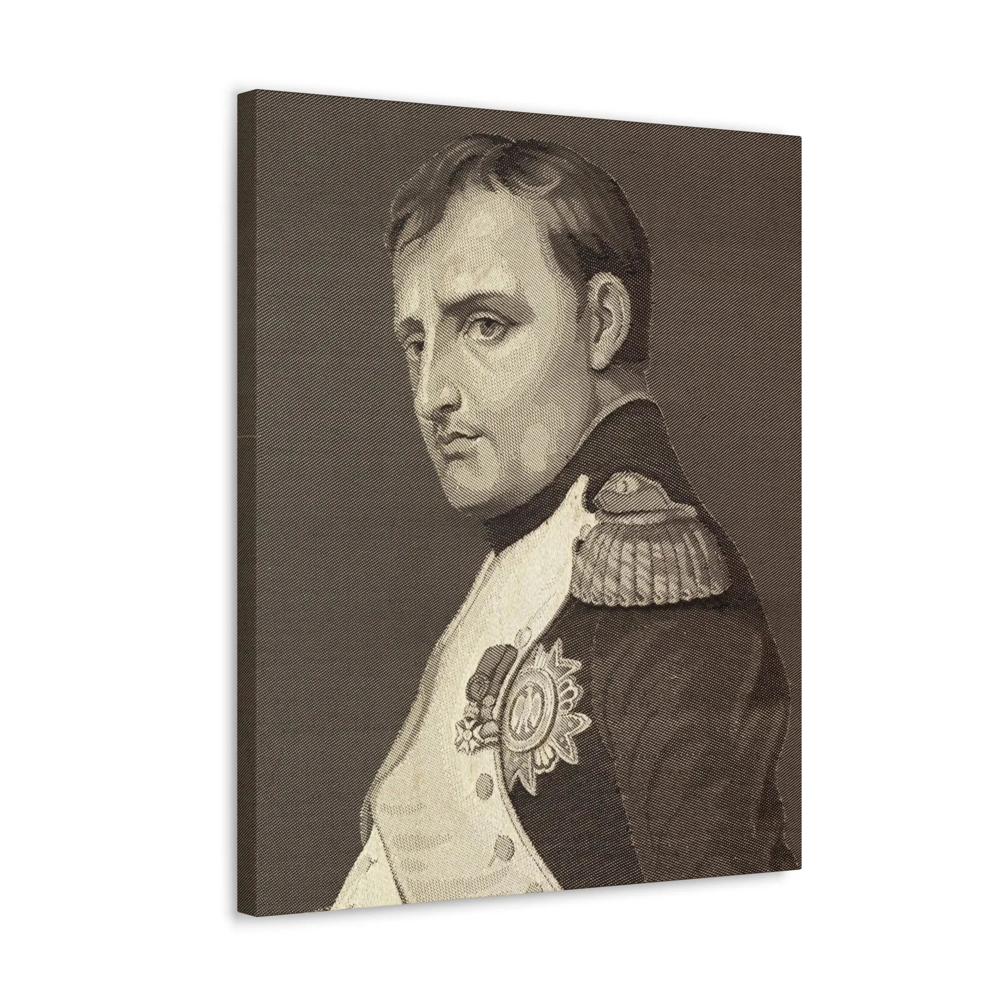 Emperor Napoleon Bonaparte Canvas Gallery Wrap - Historical Art