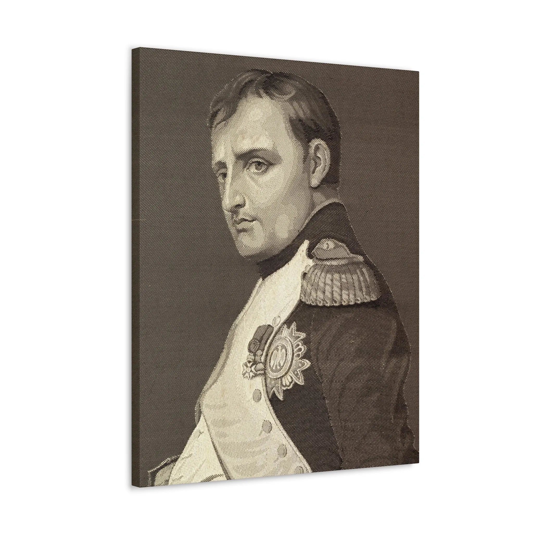 Emperor Napoleon Bonaparte Canvas Gallery Wrap - Historical Art