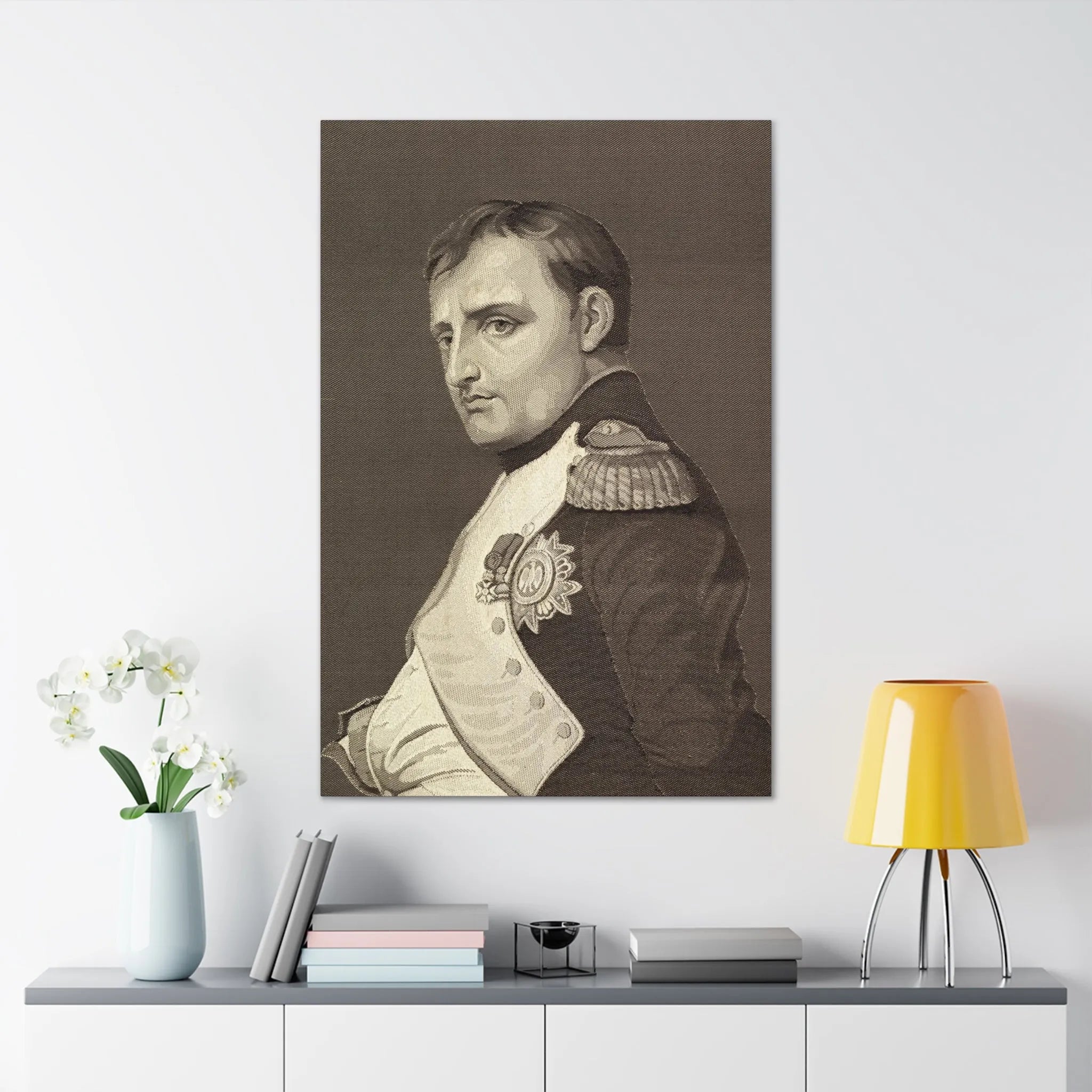 Emperor Napoleon Bonaparte Canvas Gallery Wrap - Historical Art