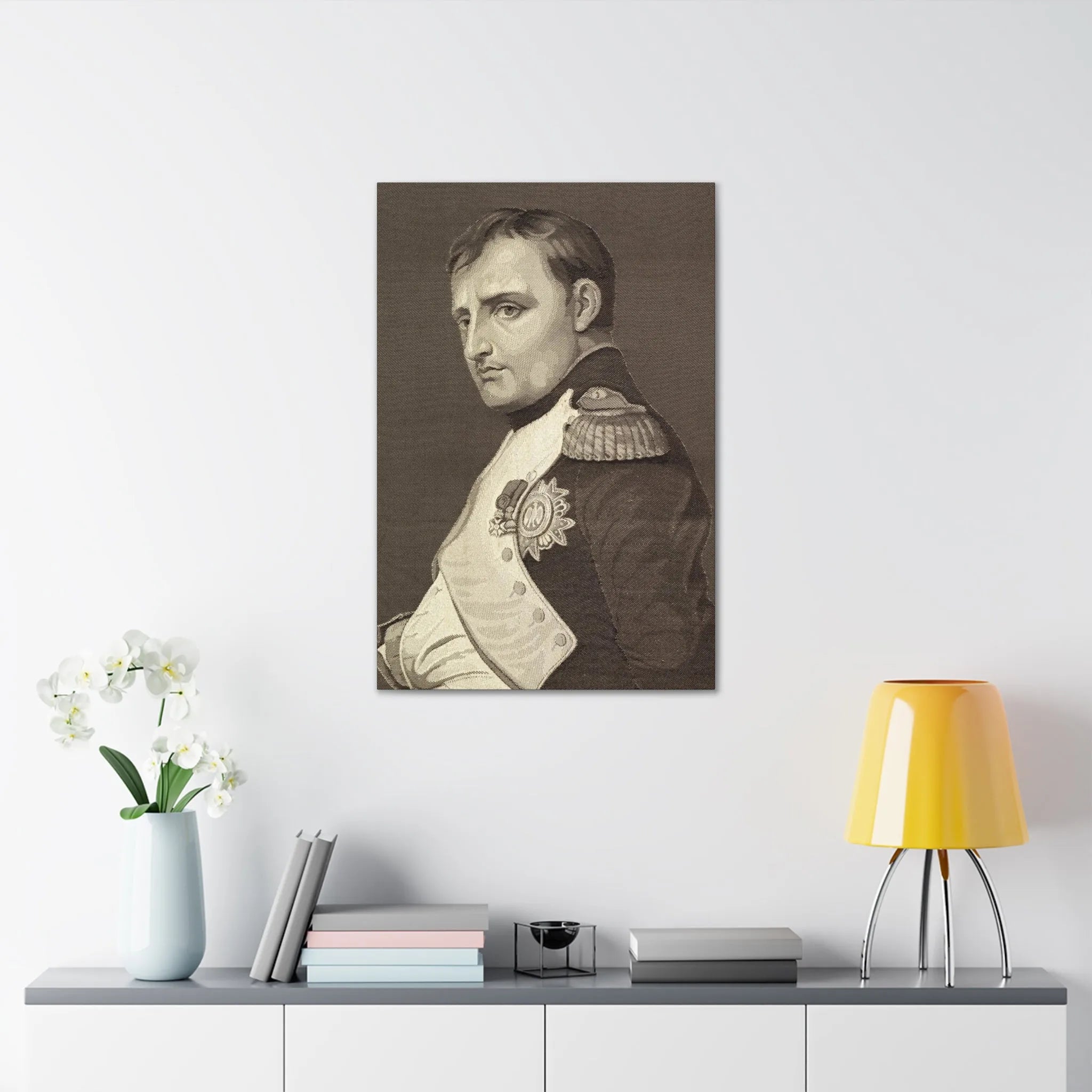 Emperor Napoleon Bonaparte Canvas Gallery Wrap - Historical Art