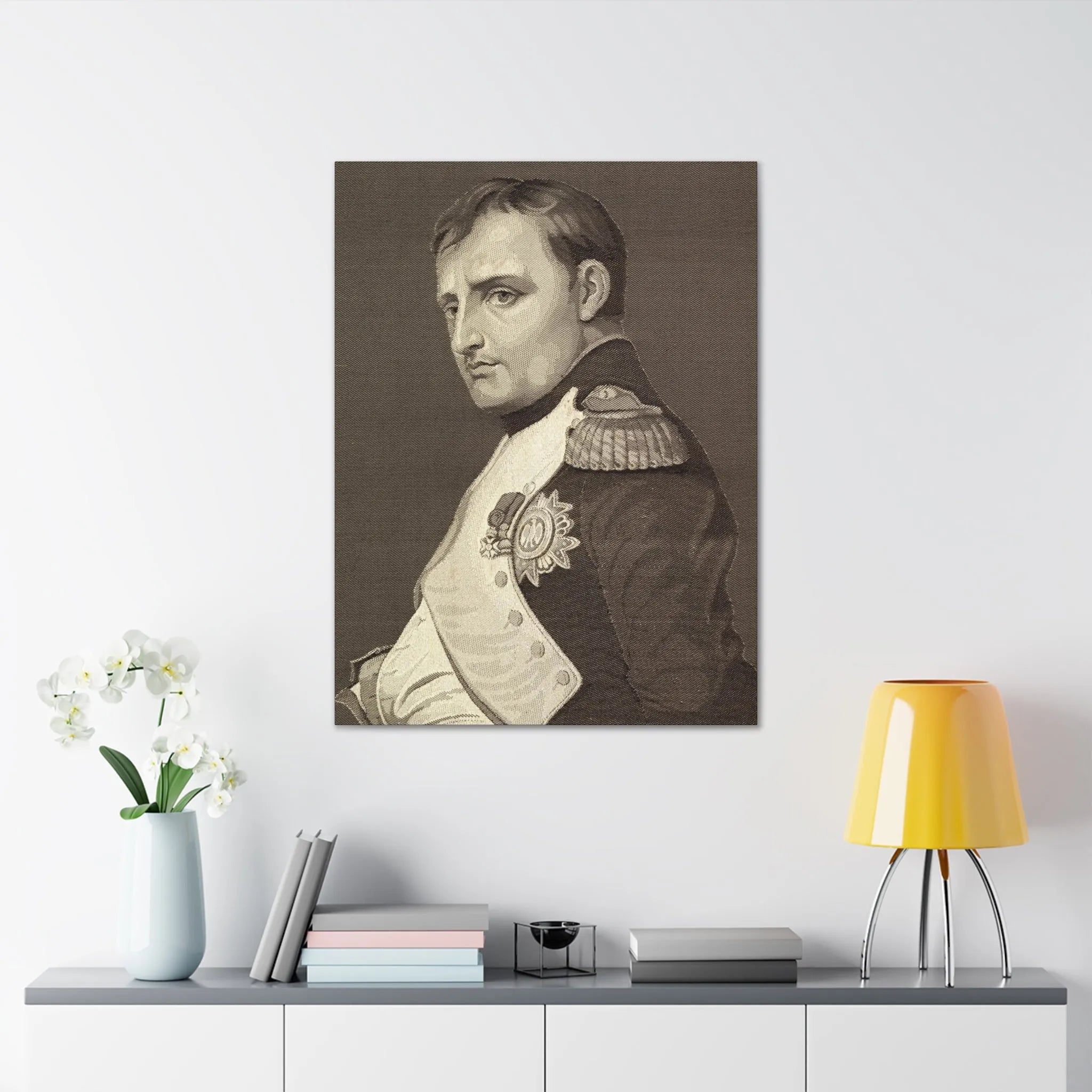 Emperor Napoleon Bonaparte Canvas Gallery Wrap - Historical Art