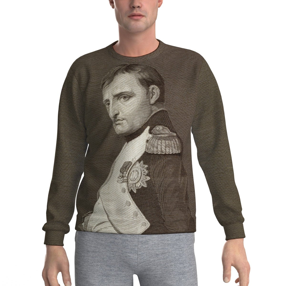 Emperor Napoleon Bonaparte Historical Portrait Sweatshirt