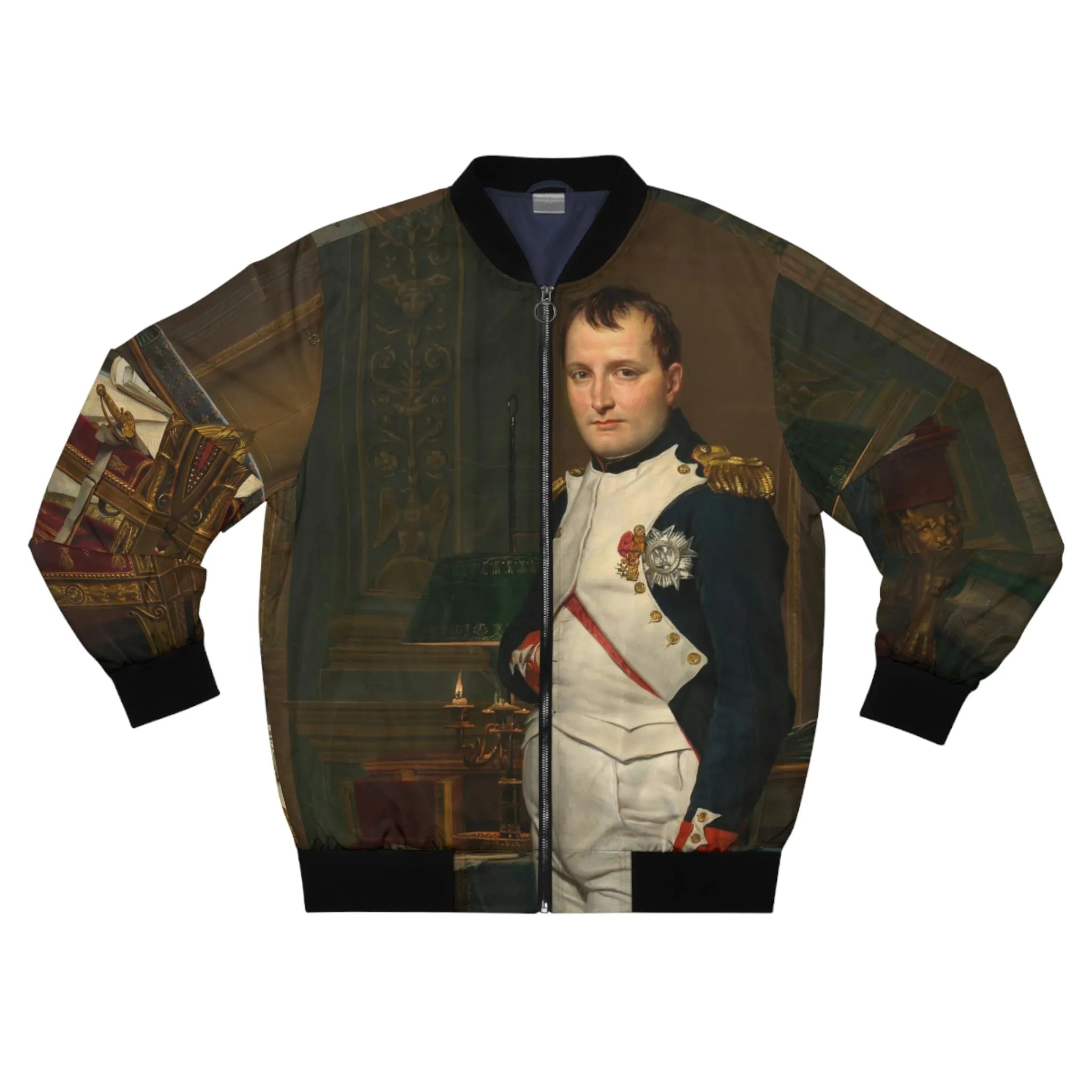 Emperor Napoleon in His Study at the Tuileries Bomber Jacket