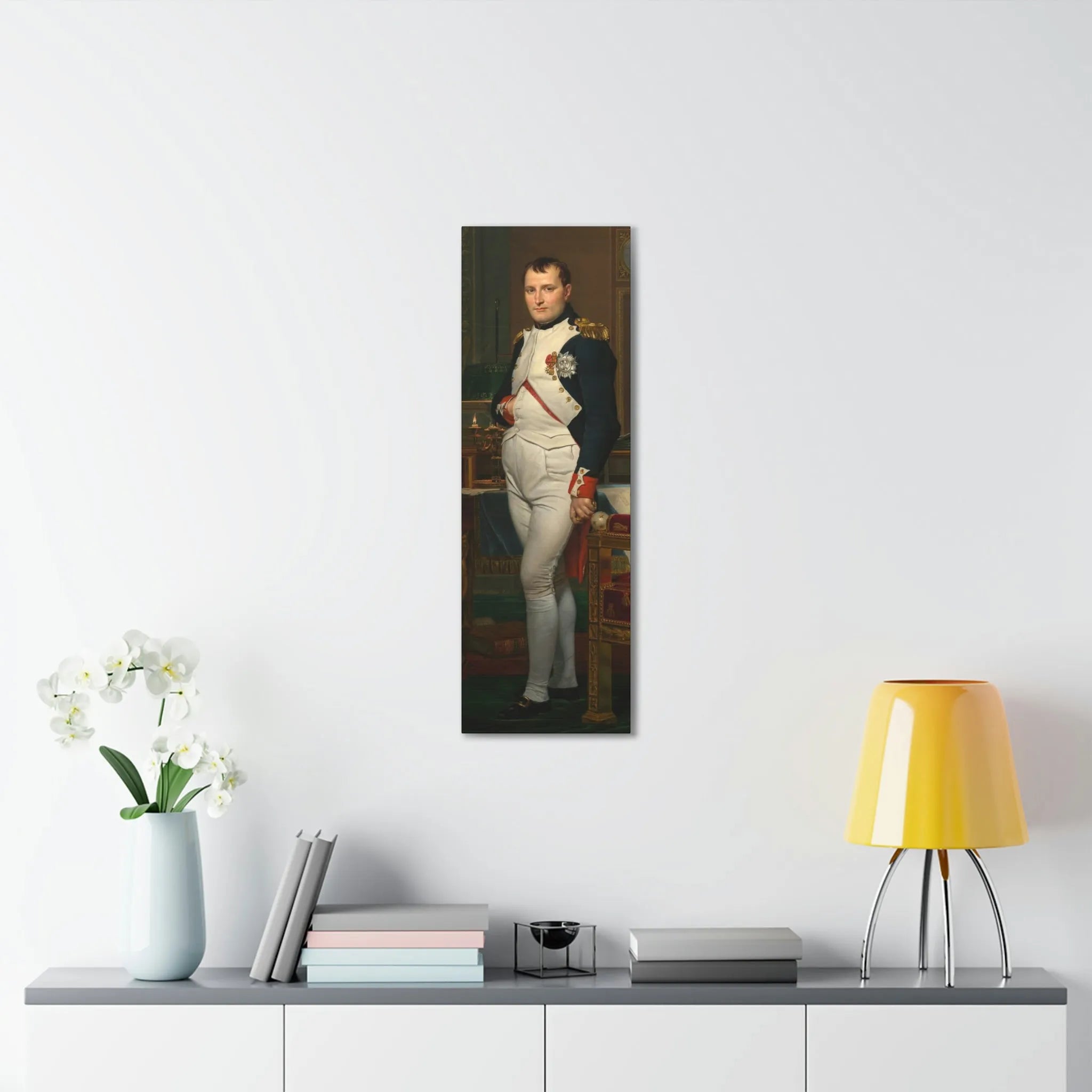 Emperor Napoleon in His Study at the Tuileries Canvas Gallery Wraps