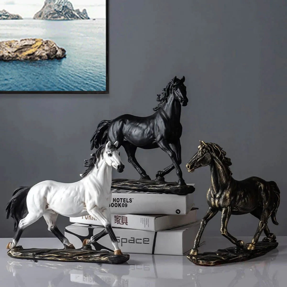 Horse Statue Animal Decoration Sculpture