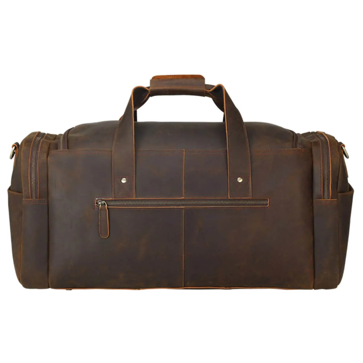 Stylish Large Leather Duffel