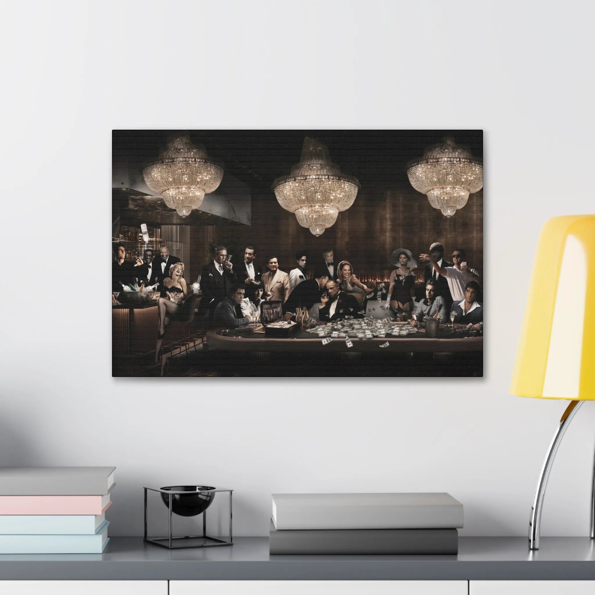 Cinematic Celebration Canvas Print