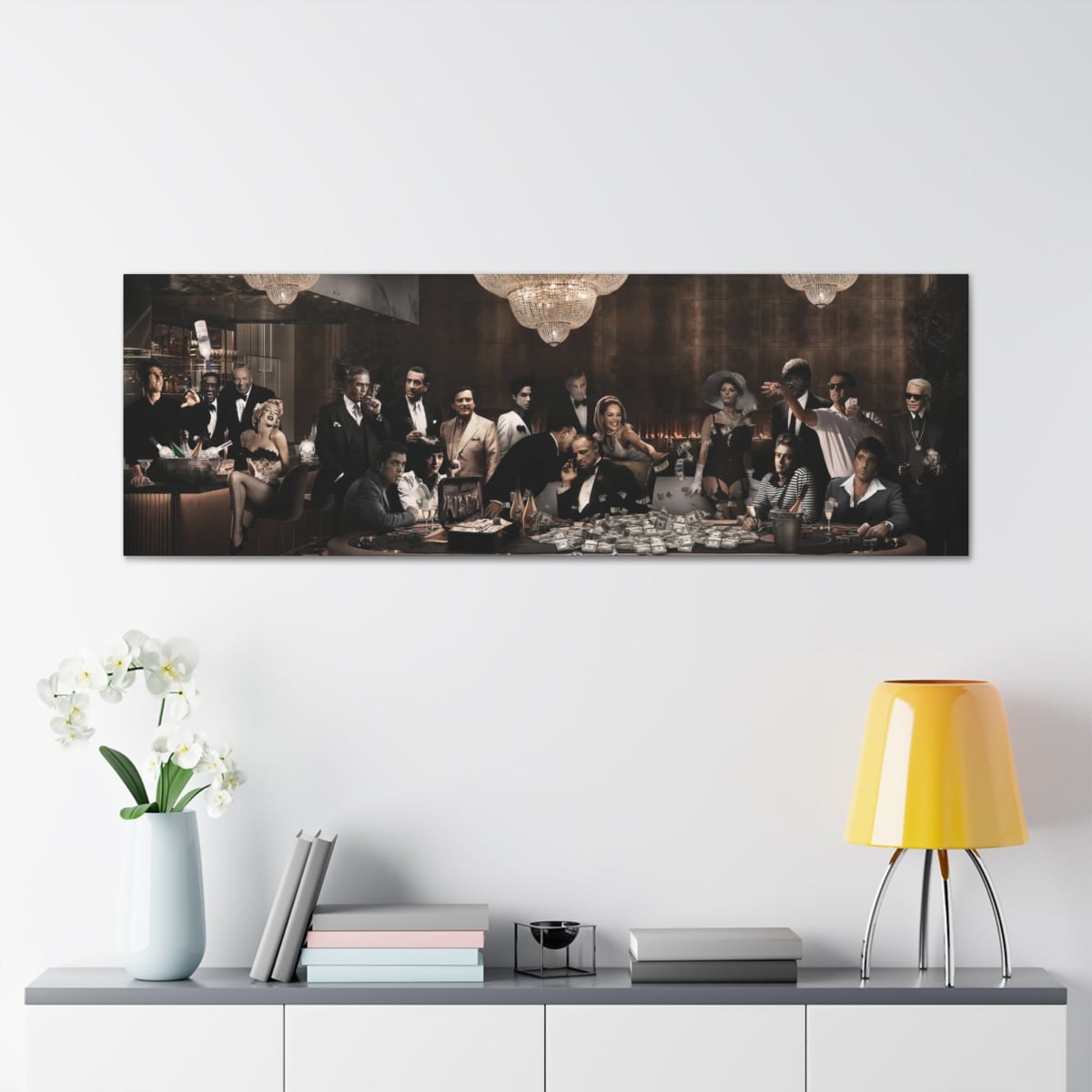 Captivate Your Space with Famous Movie Characters Canvas Wraps