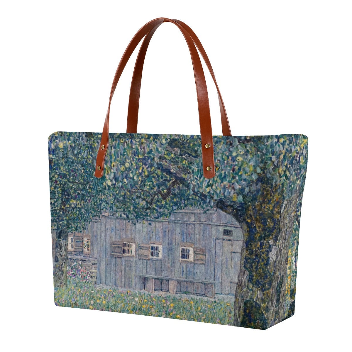 Farmhouse in Upper Austria by Gustav Klimt Tote Bag