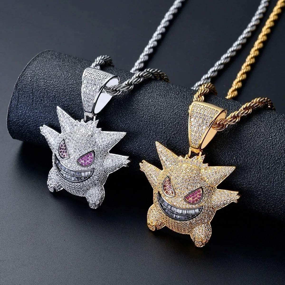 Fashion Hip Hop Iced Out Pendant Chain Necklace