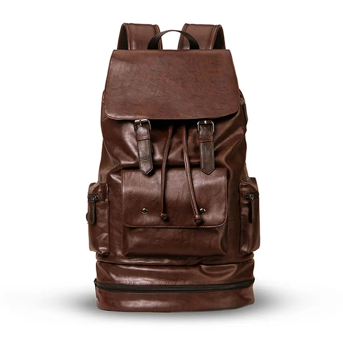 Fashion Leather Casual High Capacity Travel Backpack