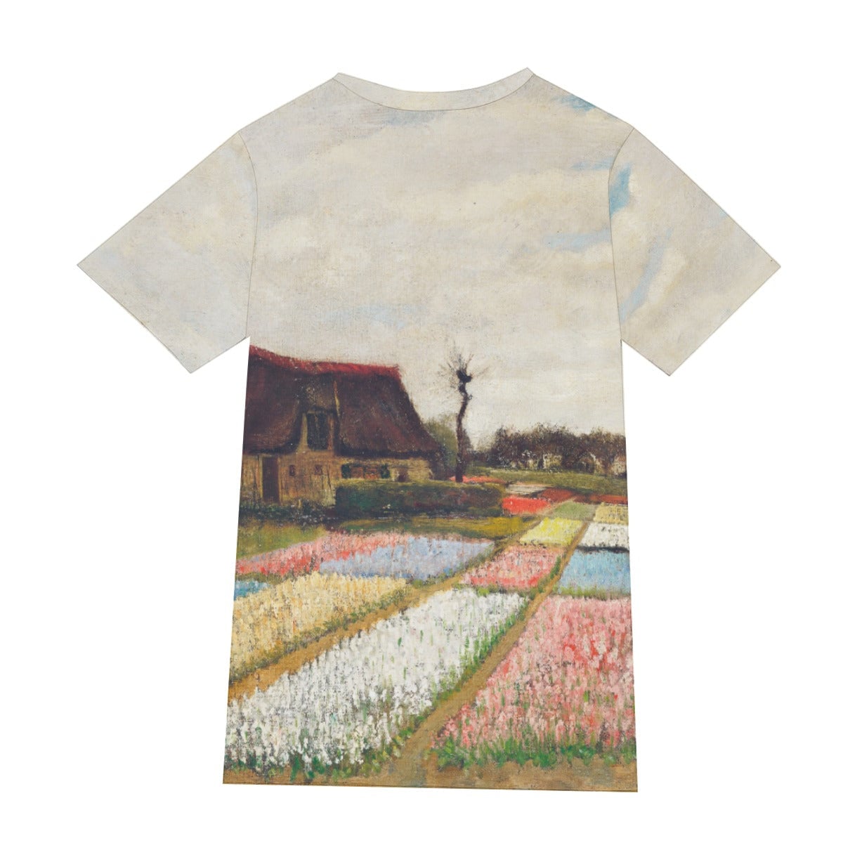 Flower Beds in Holland by Vincent Van Gogh T-Shirt