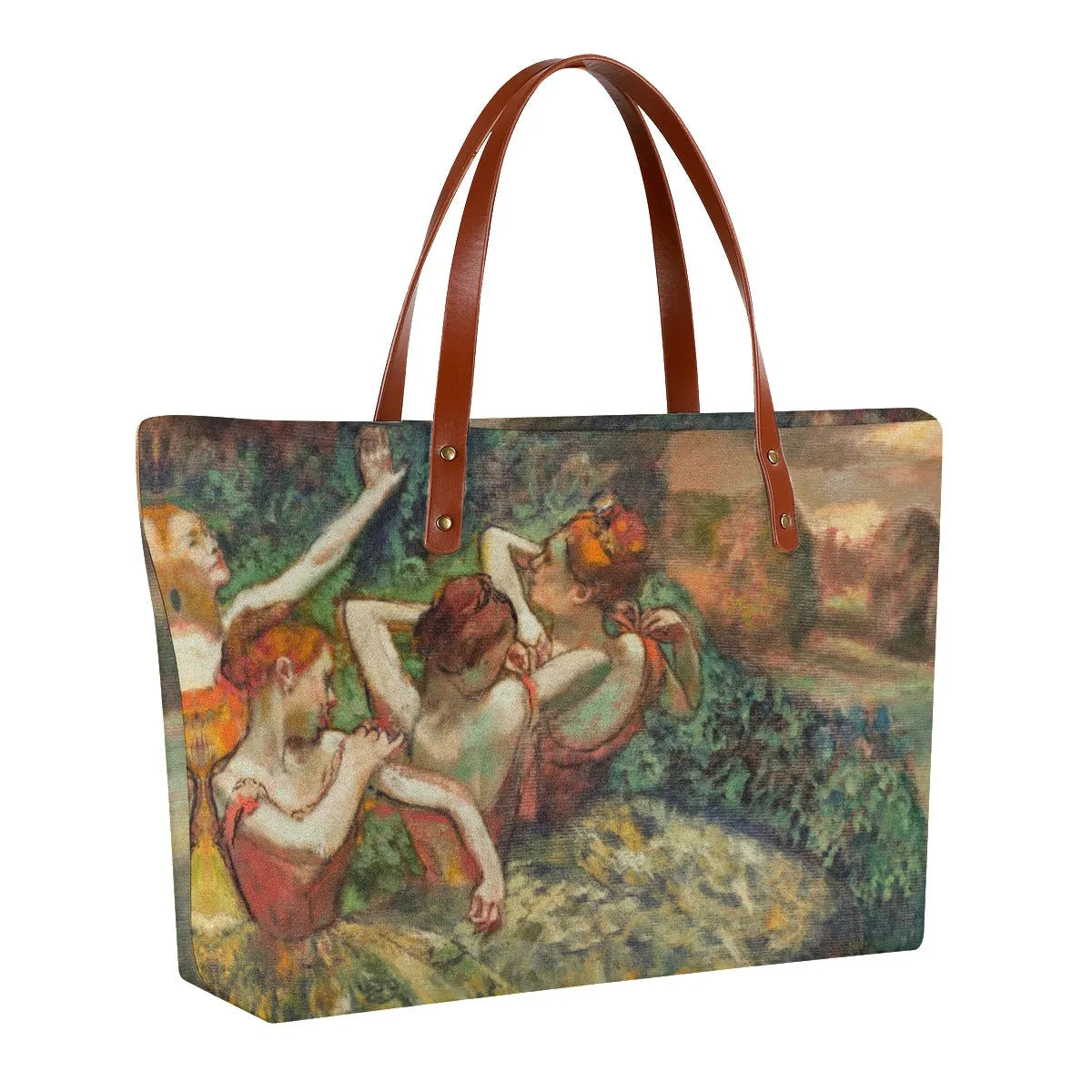 Four Dancers Ballet by Edgar Degas Tote Bag