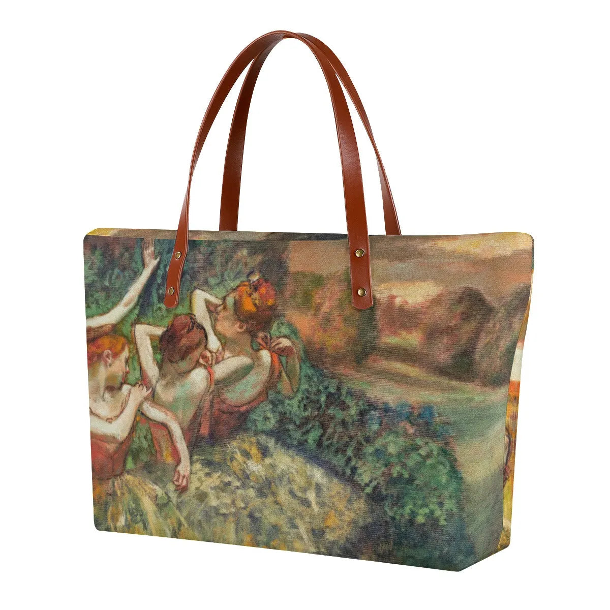 Four Dancers Ballet by Edgar Degas Tote Bag