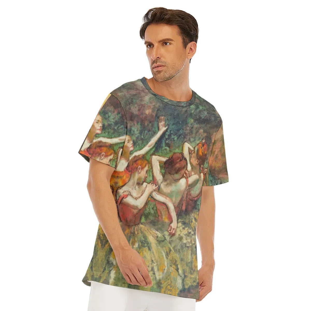 Four Dancers Ballet painting by Edgar Degas T-Shirt