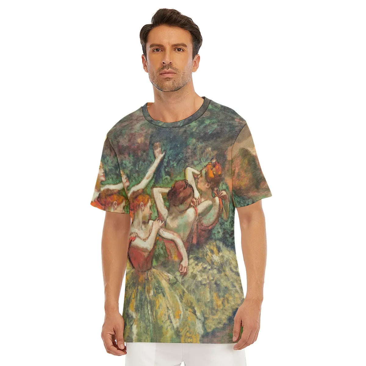 Four Dancers Ballet painting by Edgar Degas T-Shirt