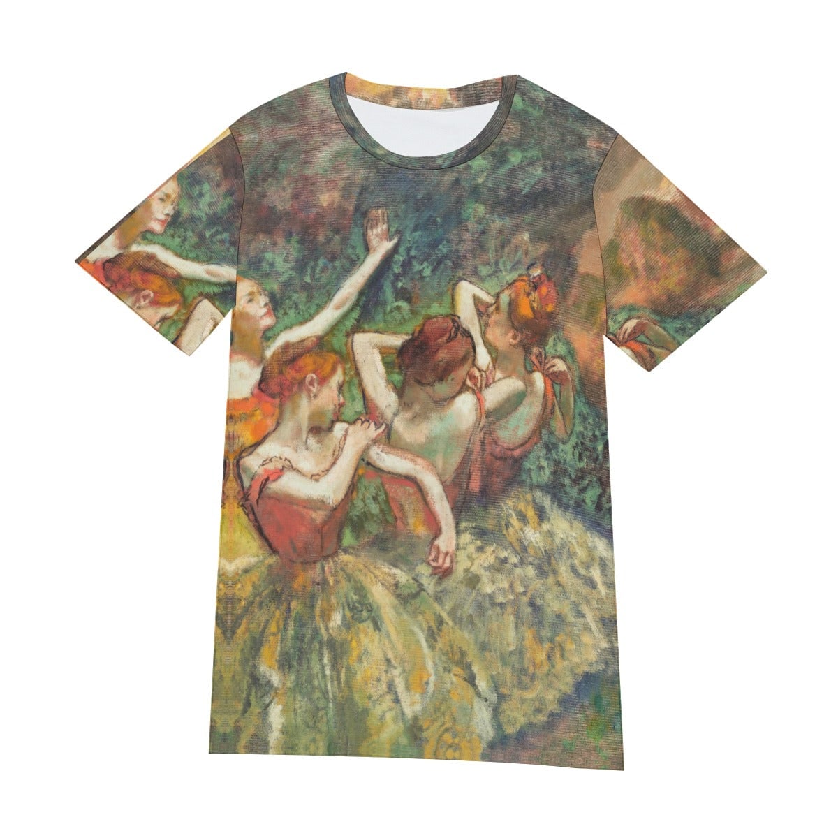 Four Dancers Ballet painting by Edgar Degas T-Shirt