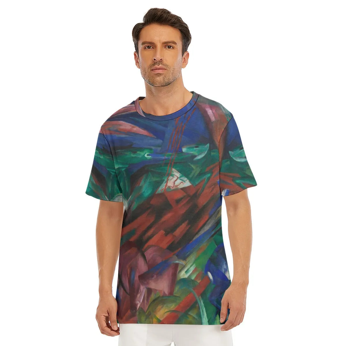 Franz Marc’s Animal Fates T-Shirt - Famous Painting Art Tee