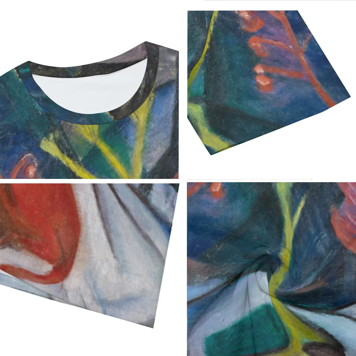 Franz Marc’s Bison in Winter T-Shirt - Unique Artistic Tee