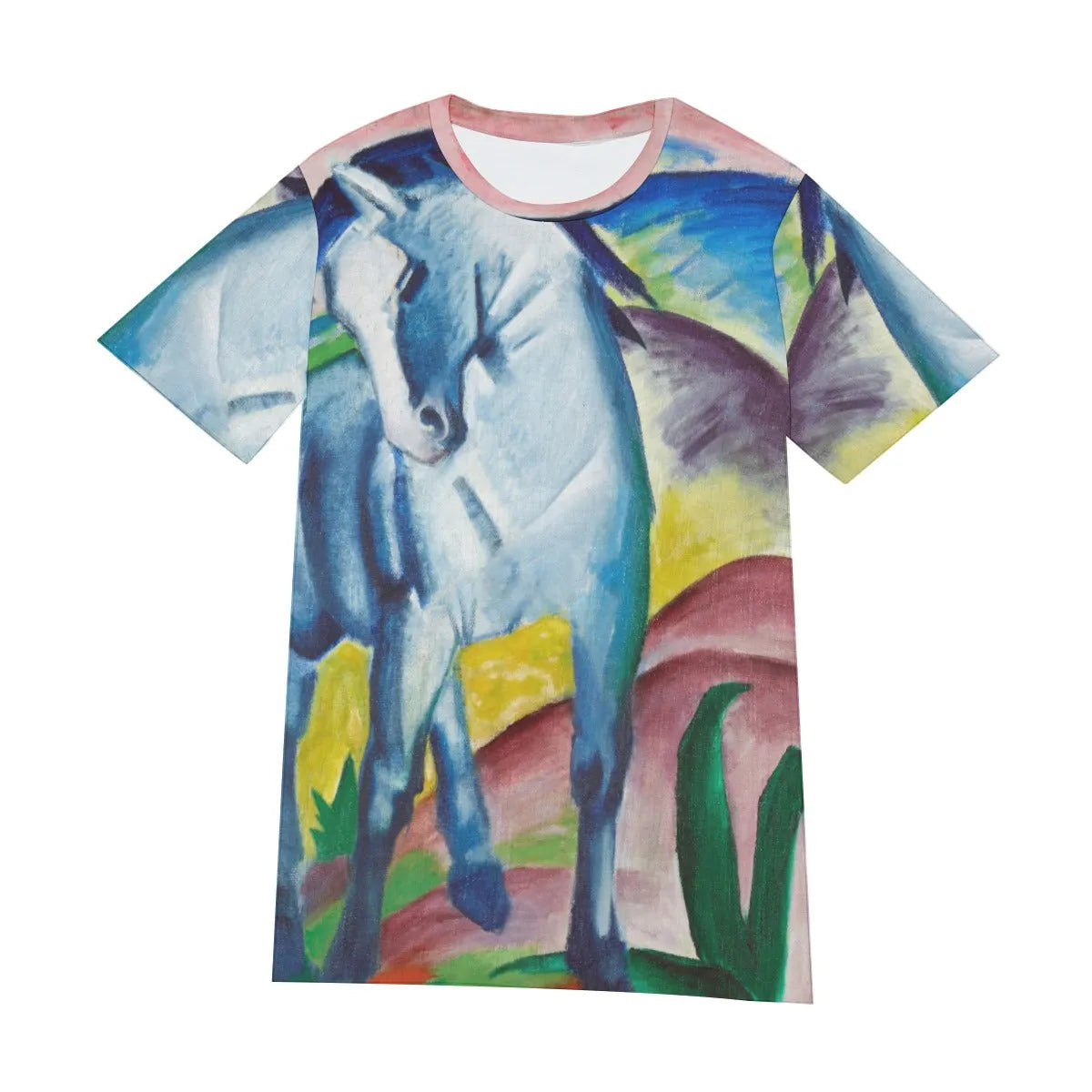 Franz Marc’s Blue Horse I T-Shirt - Famous Painting Tee