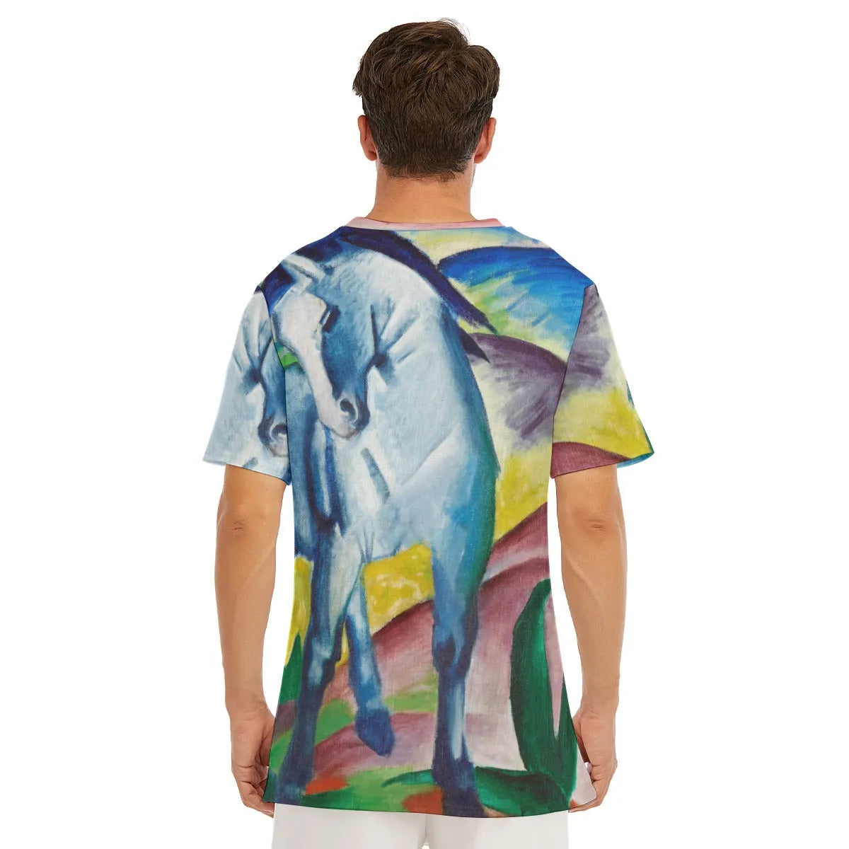 Franz Marc’s Blue Horse I T-Shirt - Famous Painting Tee