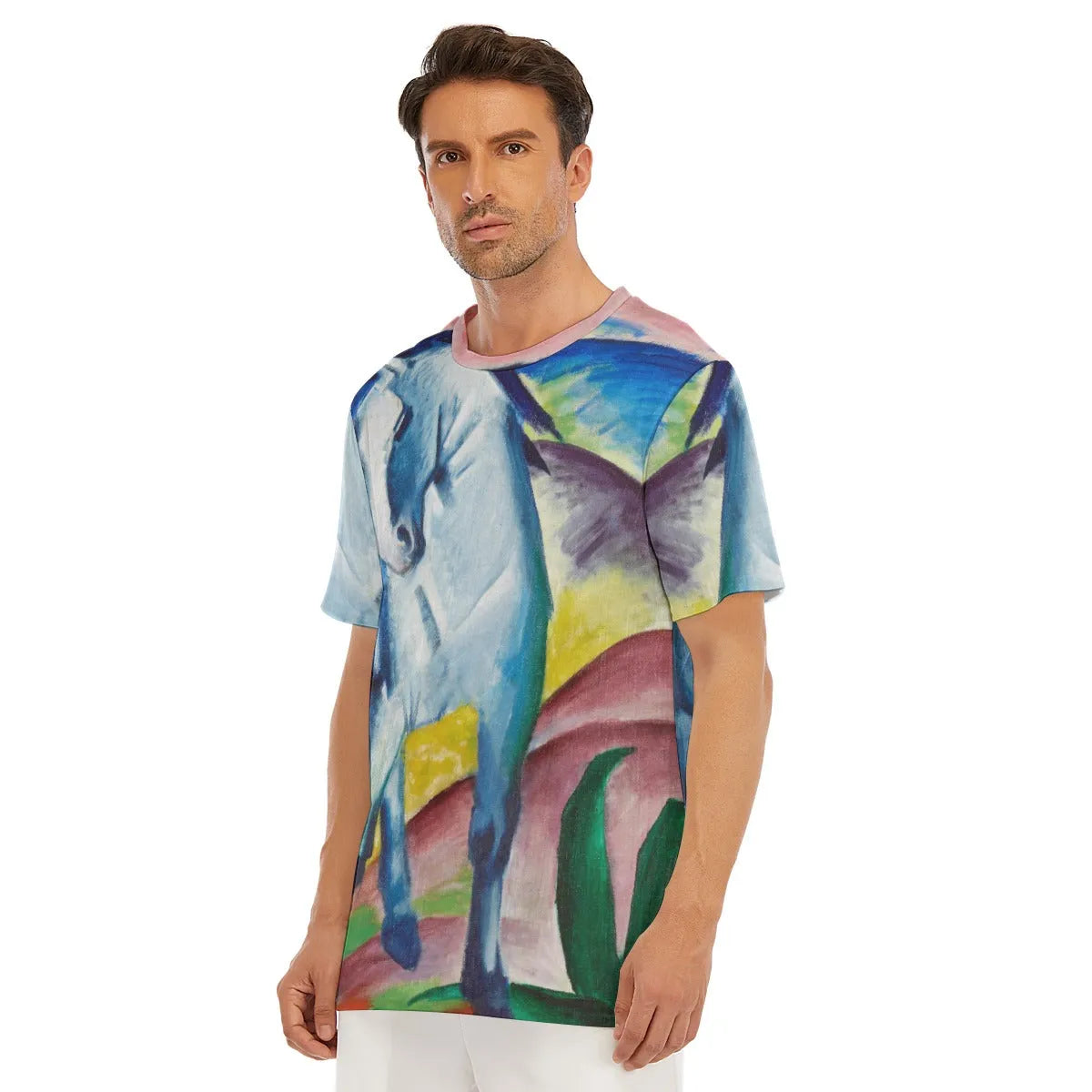 Franz Marc’s Blue Horse I T-Shirt - Famous Painting Tee