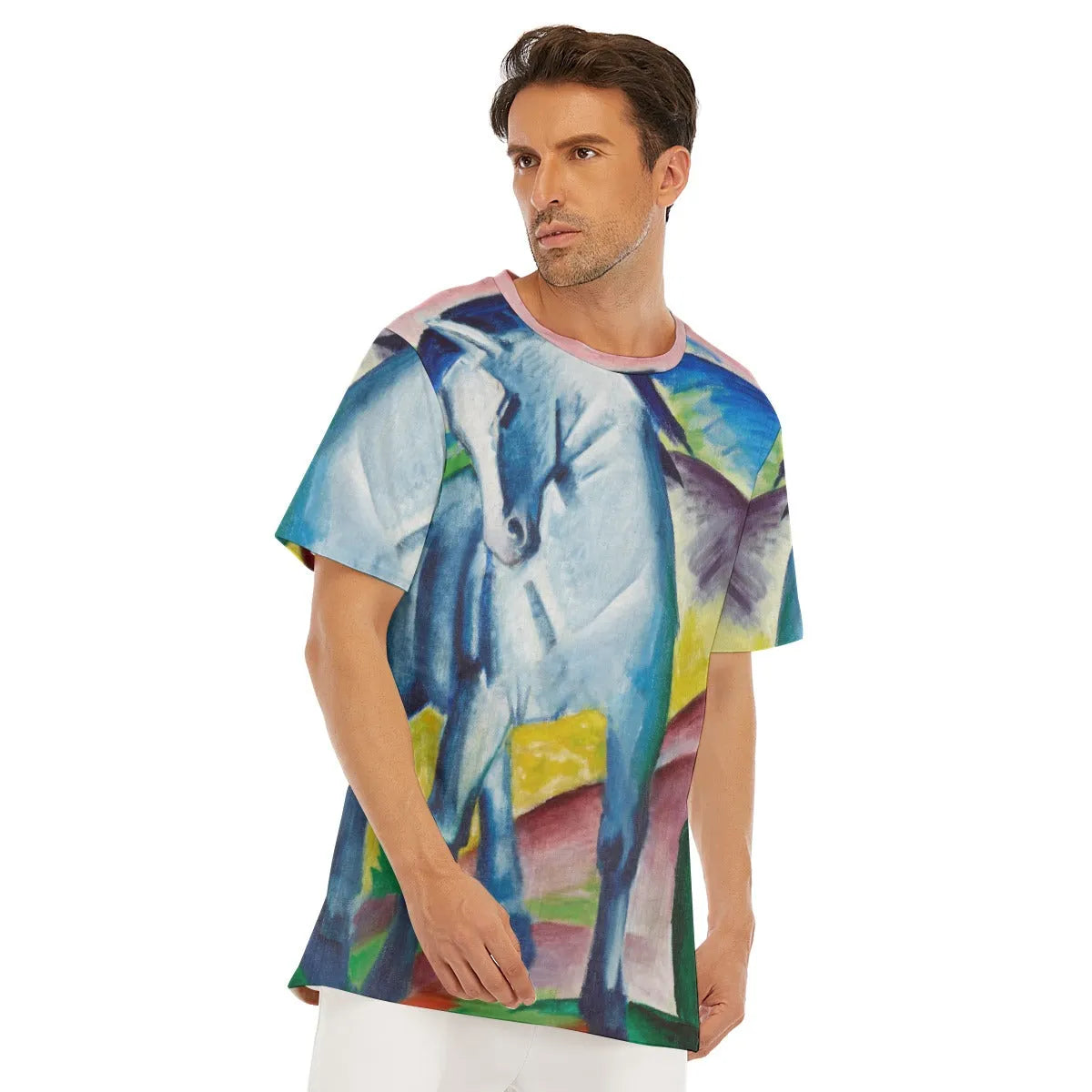 Franz Marc’s Blue Horse I T-Shirt - Famous Painting Tee