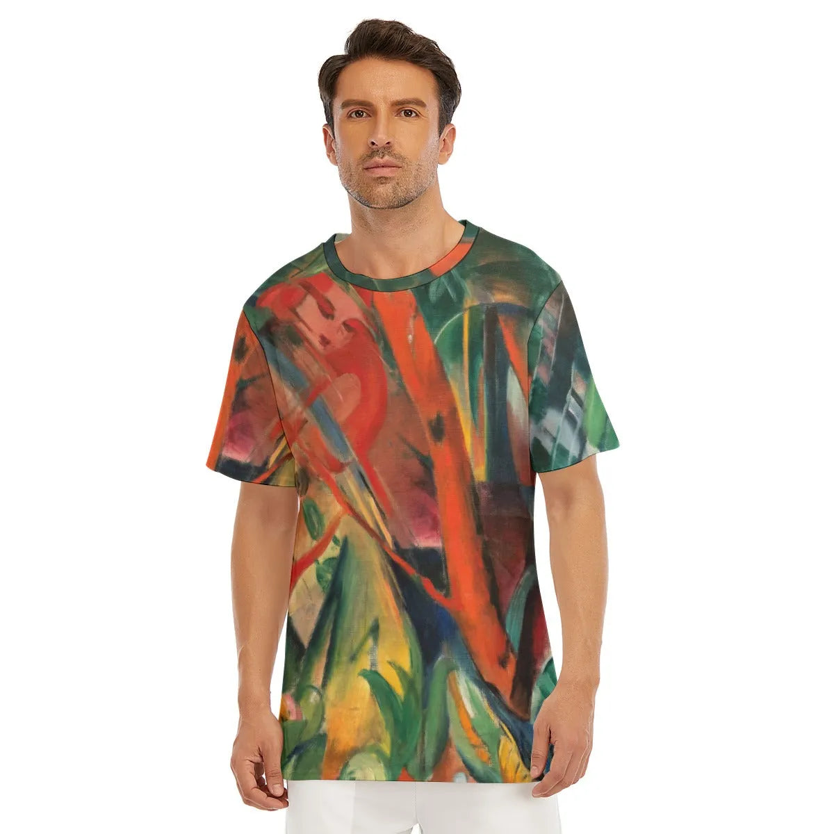 Franz Marc’s In the Rain T-Shirt - Expressionism Art Tee