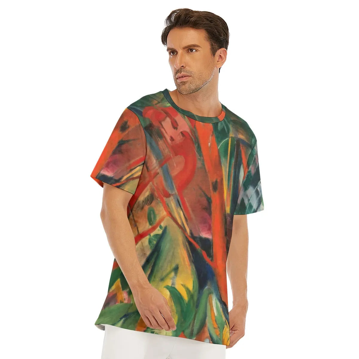 Franz Marc’s In the Rain T-Shirt - Expressionism Art Tee