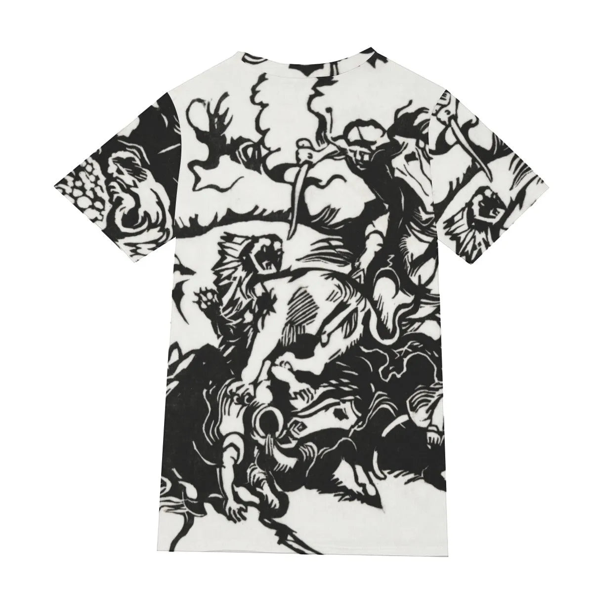 Franz Marc’s Lion Hunt T-Shirt - Famous Artwork Tee