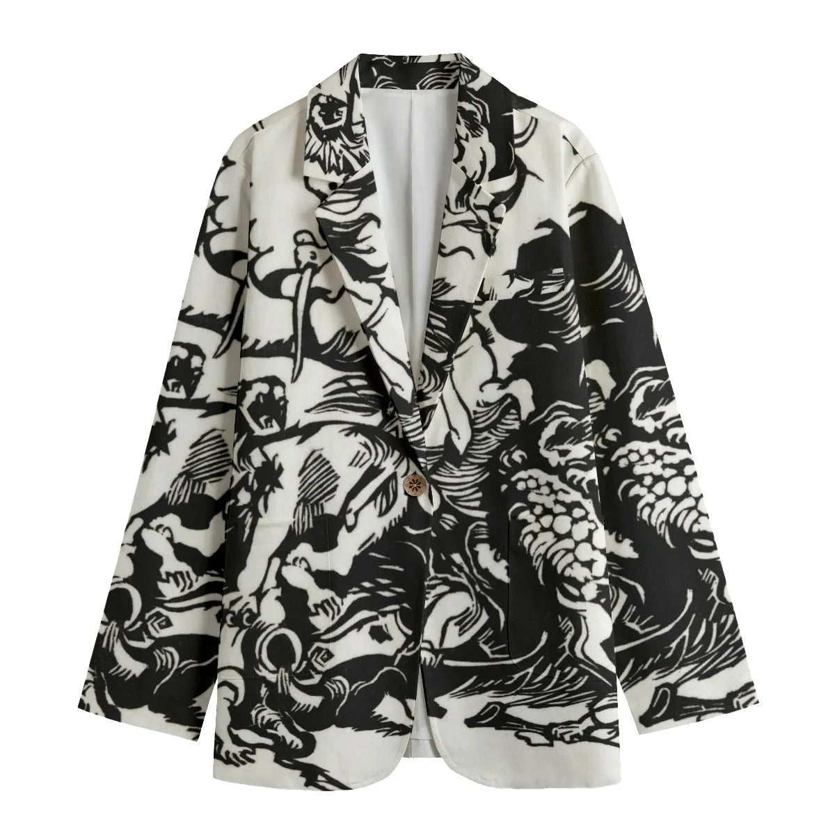 Franz Marc’s Lion Hunt Women’s Blazer