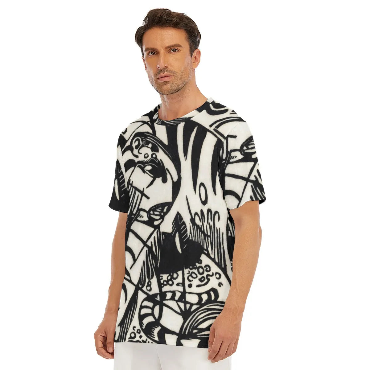 Franz Marc’s Tiger T-Shirt - Famous Artwork Tee