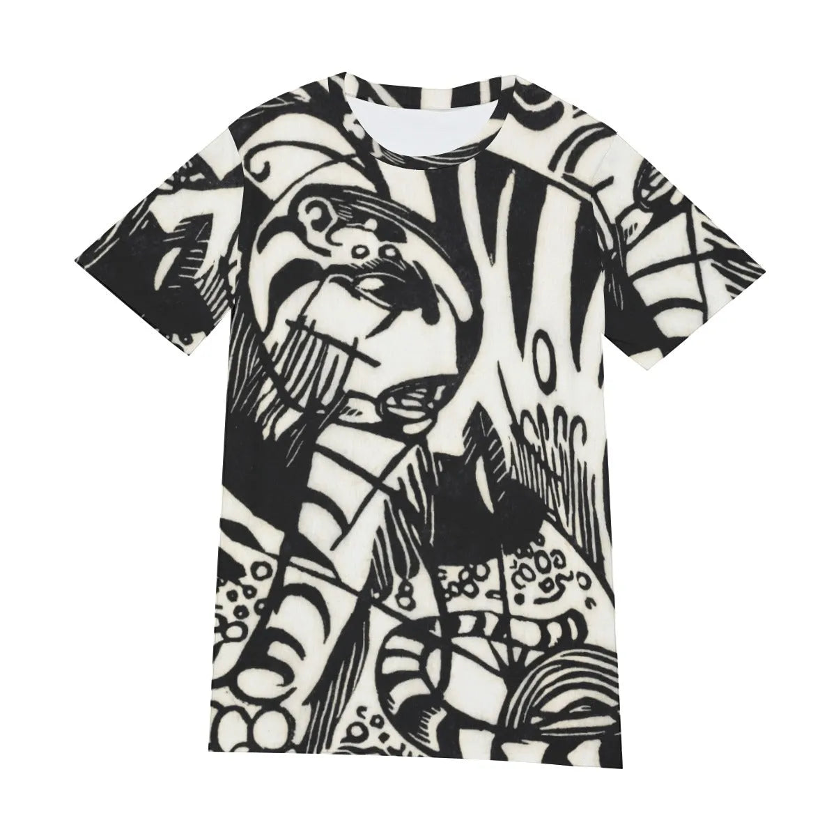 Franz Marc’s Tiger T-Shirt - Famous Artwork Tee