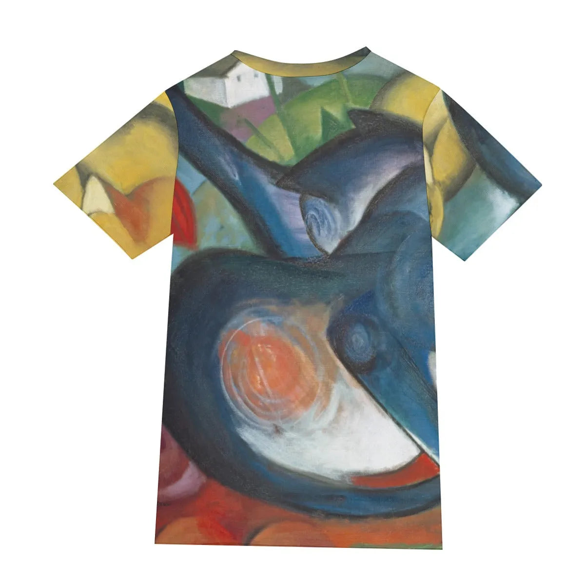 Franz Marc’s Two Cats Blue and Yellow T-Shirt