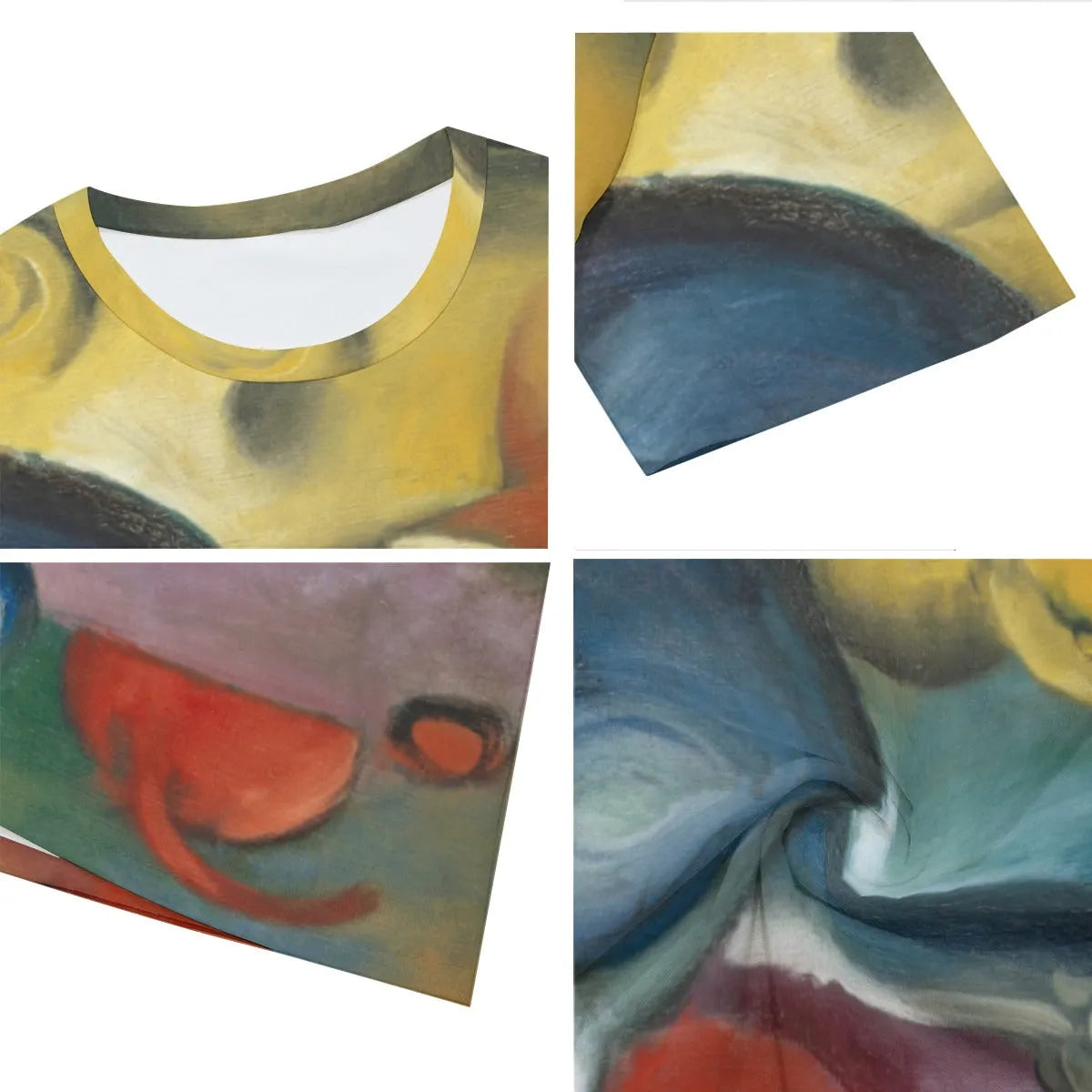 Franz Marc’s Two Cats Blue and Yellow T-Shirt