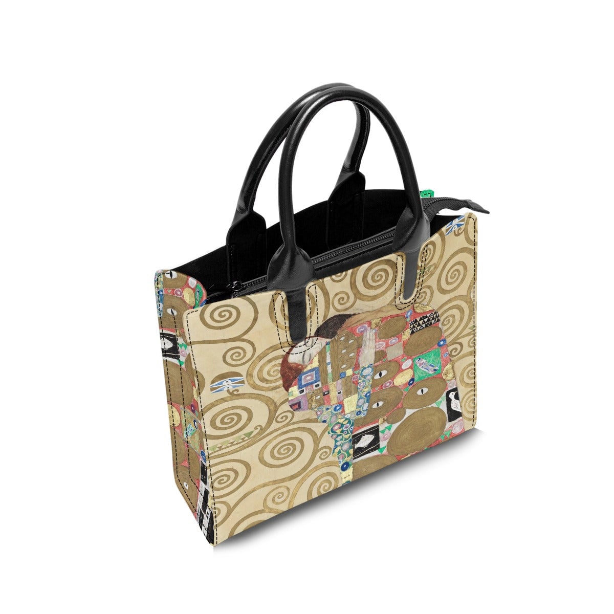 Fulfillment Gustav Klimt Painting Fashion Handbag