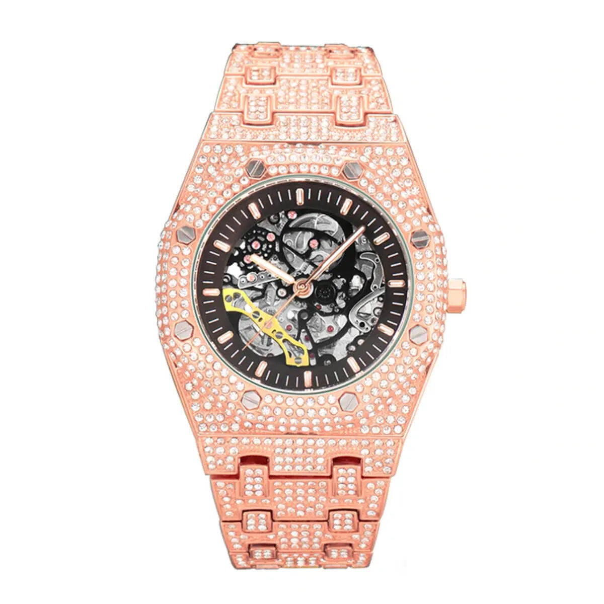 Full Diamond Waterproof Luxury Mechanical Watch