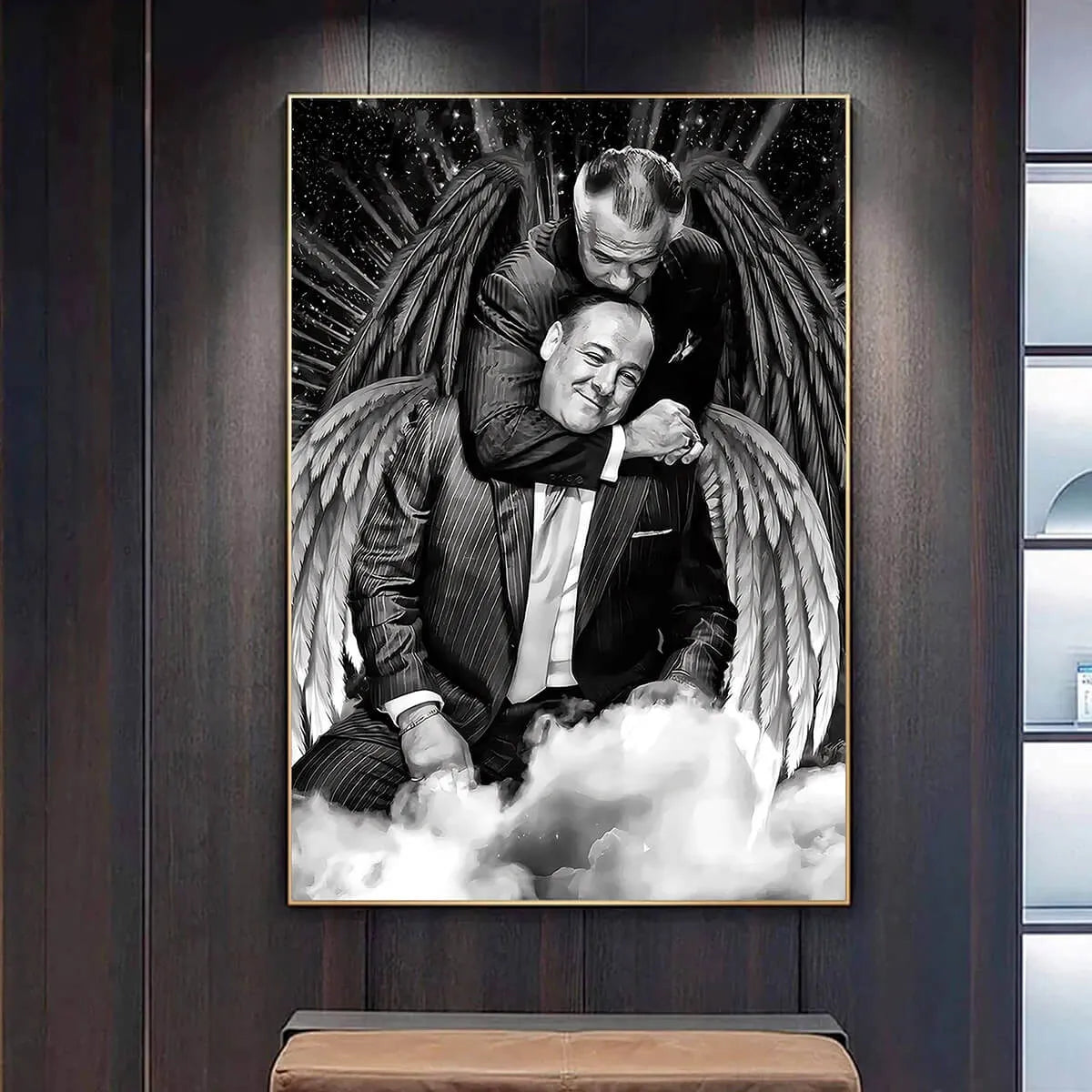 Gangsters and Angels Canvas Painting Print Wall Art